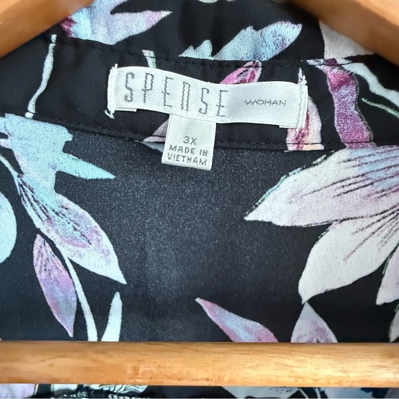 Spense Button Front Blouse/Tunic Size 3X EUC - Picture 4 of 5